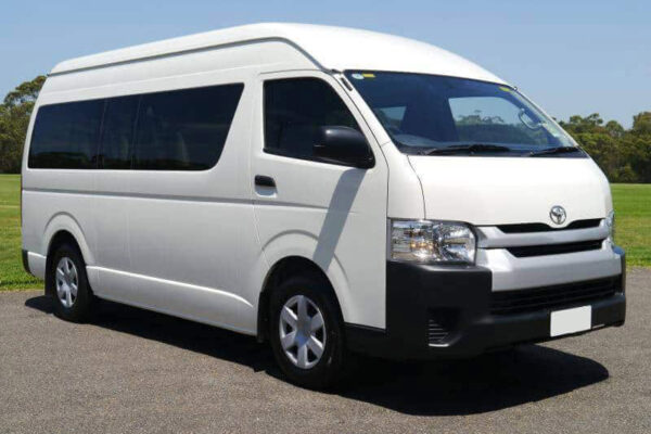 12 seat Toyota minibus hire